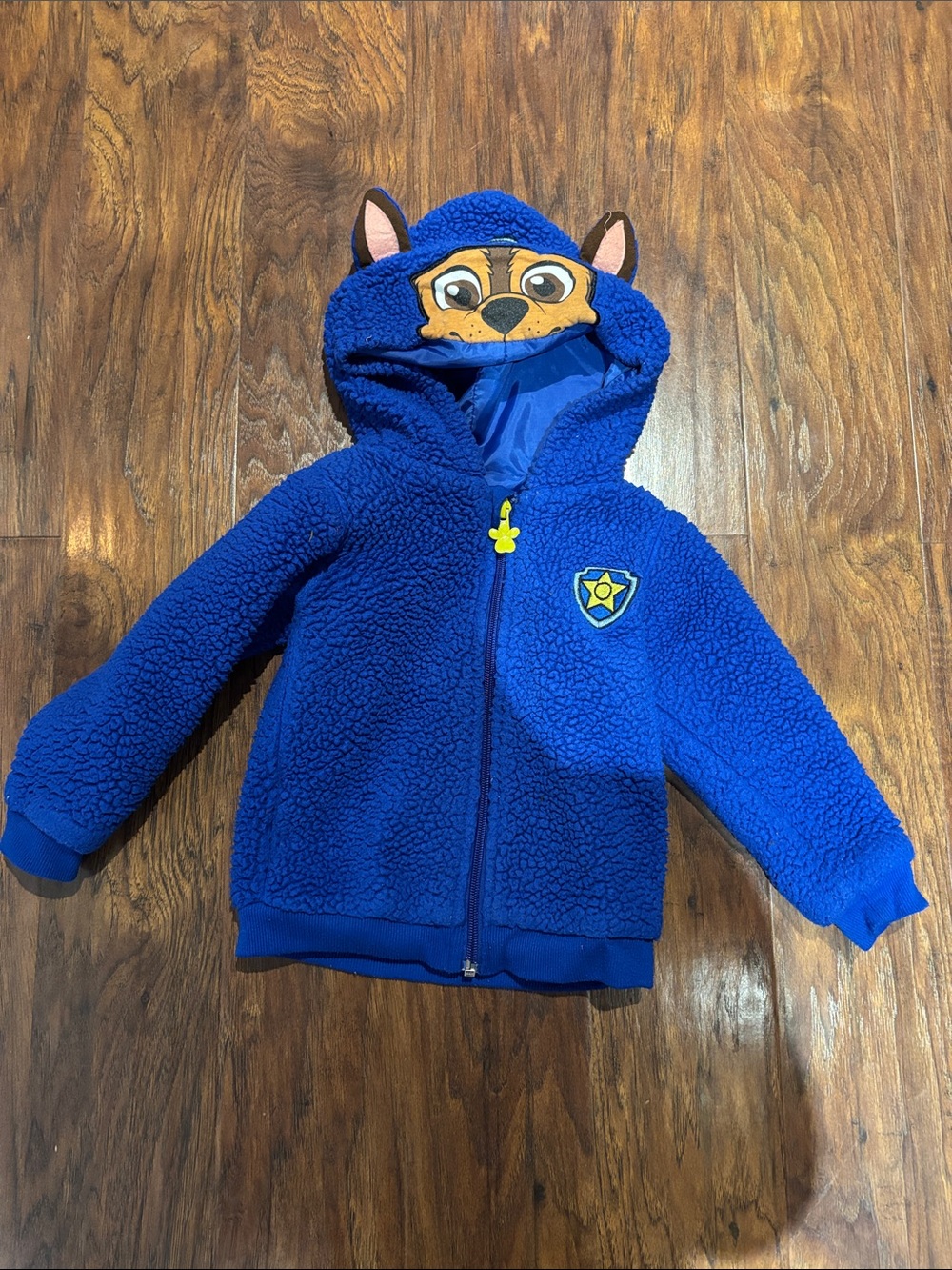Paw Patrol Chase Blue Sherpa Zip up Jacket for Kids